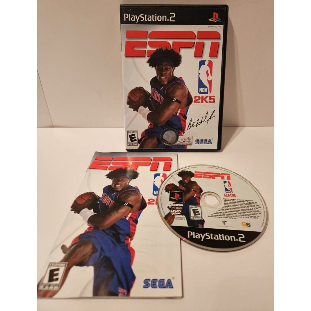 ESPN NBA 2K5 Playstation 2 PS2 CIB Complete